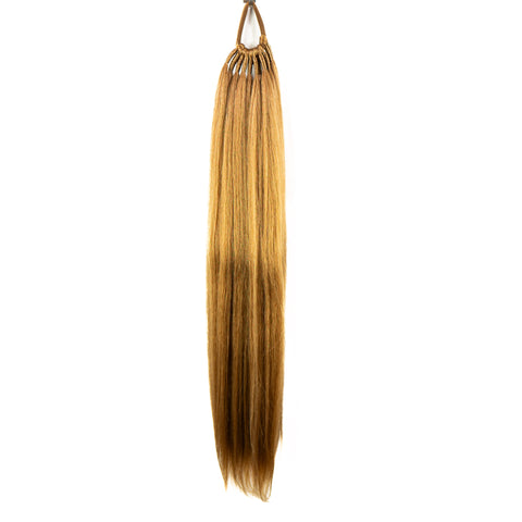 By-Black Ponytail with elastic