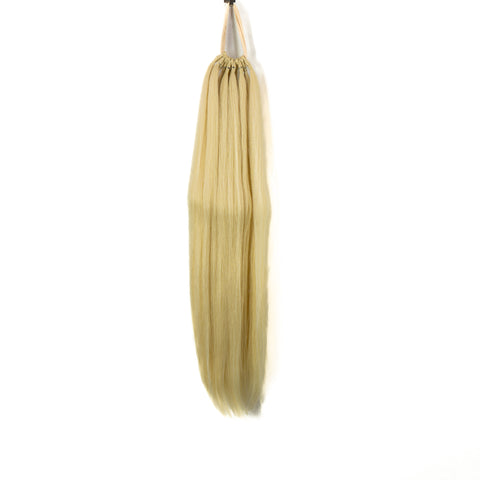 By-Black Ponytail with elastic