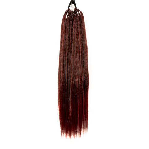 By-Black Ponytail with elastic
