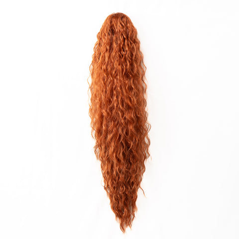 By-Black Water Wave Ponytail – Natürliche Wellen für einen mühelosen Look