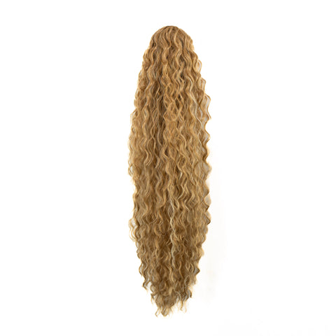 By-Black Water Wave Ponytail – Natürliche Wellen für einen mühelosen Look