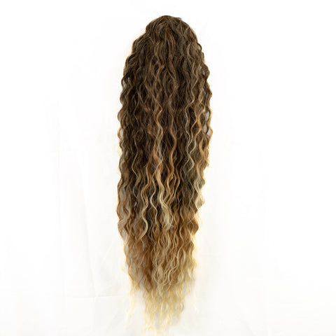 By-Black Water Wave Ponytail – Natürliche Wellen für einen mühelosen Look