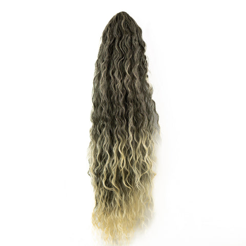 By-Black Water Wave Ponytail – Natürliche Wellen für einen mühelosen Look